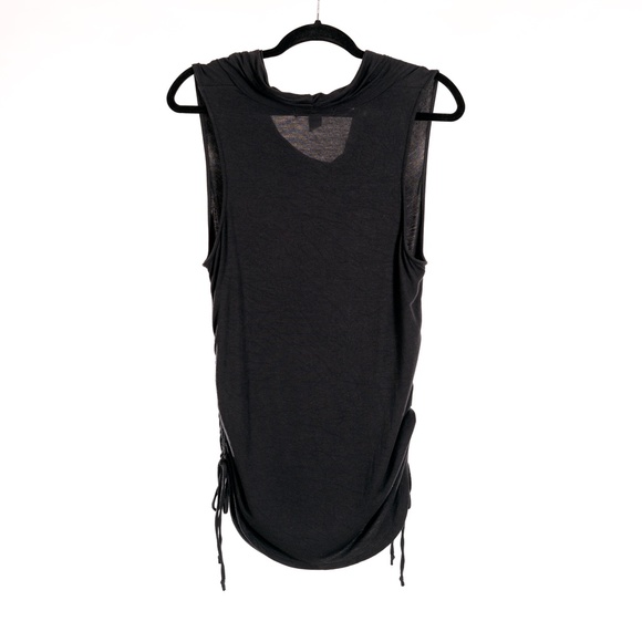 Kenneth Cole Black Sleeveless Lightweight Shirt M - Picture 2 of 3